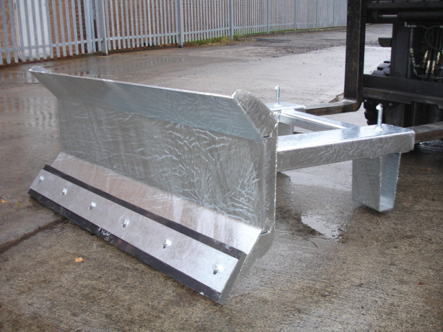 Forklift Snow Plough Attachment ISP Invicta Attachments 