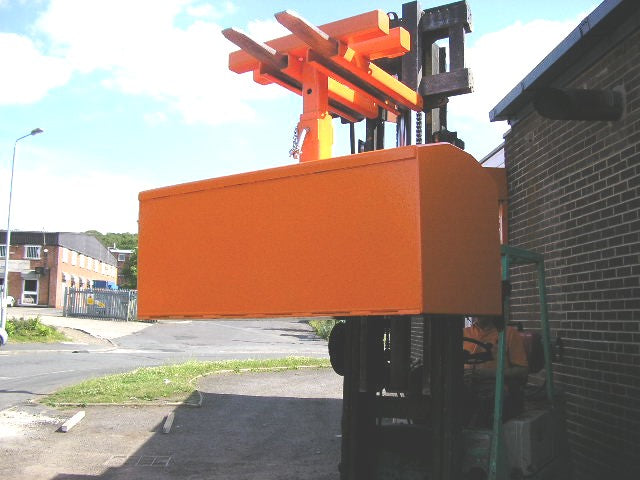Forklift Skip Compactor ISC Invicta Attachments 