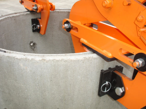 Forklift Pipe Well Ring Lifter Invicta Attachments 