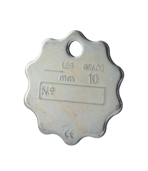 Grade 10 Chain Tag