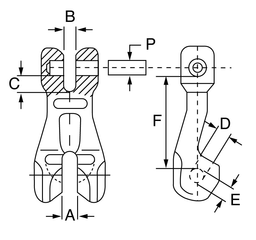 Premium Grade 8 Clevis Shortening Clutch Kito 