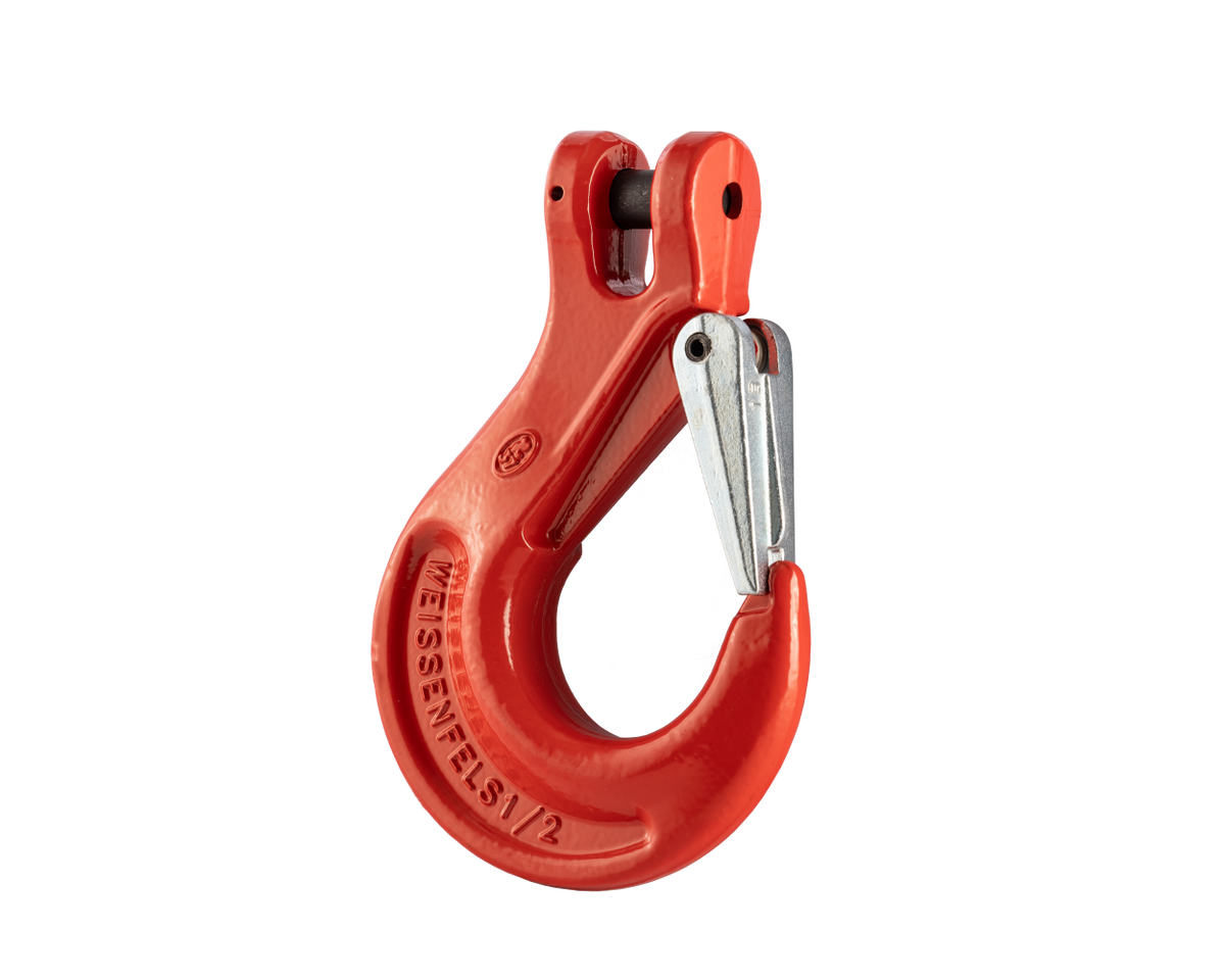 Premium Grade 8 Clevis Sling Hook with Safety Catch