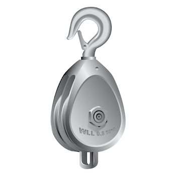 Galvanised Malleable Iron Block Swivel Hook