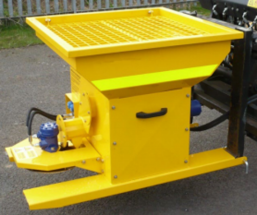 Hydraulic Gritter Forklift Attachment Invicta Attachments 