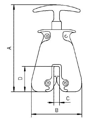 Camlok HGC Hand Grip Clamps Camlok 