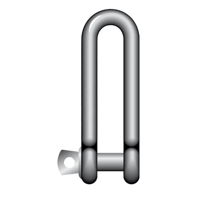 Self Colour Long Dee Piling Shackle With Screw Collar Pin George Taylor 