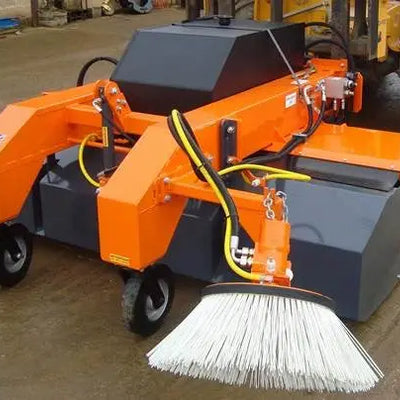Hydraulic Forklift Sweeper Invicta Attachments 