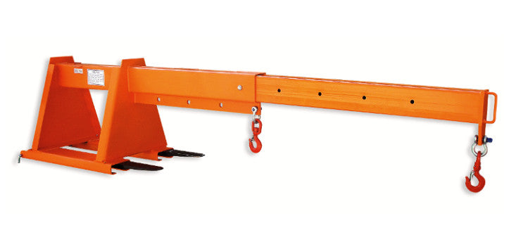 Extendable Forklift Jib IEJ Invicta Attachments 