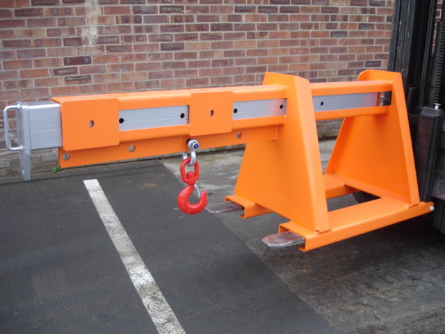 Extendable Forklift Jib IEJ Invicta Attachments 