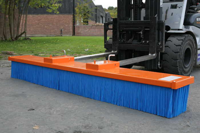 Forklift Road Sweeper Attachment Invicta Attachments 
