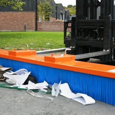 Forklift Road Sweeper Attachment Invicta Attachments 