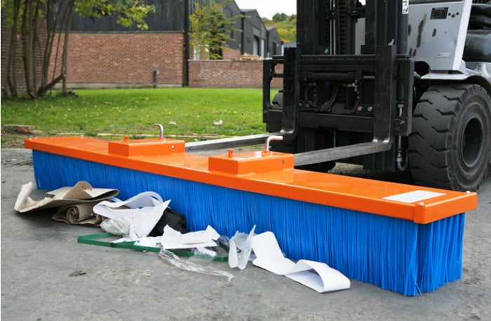 Forklift Road Sweeper Attachment Invicta Attachments 