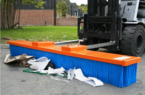 Forklift Road Sweeper Attachment