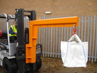 Heavy Duty High Lifting Forklift Jib (Carriage Mounted) IJH Invicta Attachments 