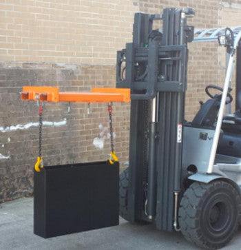 Forklift Battery Lifting Beam Invicta Attachments 