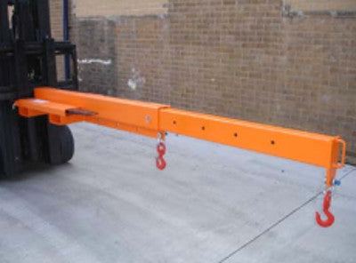 Low Profile Extending Forklift Jib ILEP Invicta Attachments 