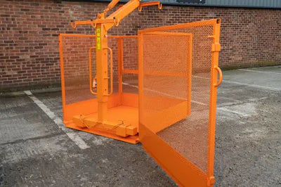 Adjustable Pallet Fork Cage Invicta Attachments 