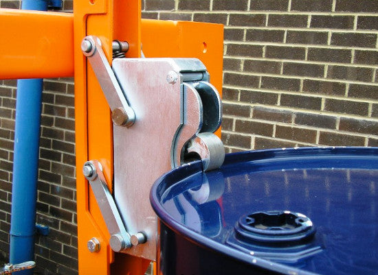 Forklift Rim Grip Drum Handler- UK Made Invicta Attachments 