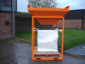 Bulk Bag Hopper With Fork Pockets