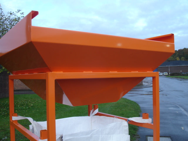 Bulk Bag Hopper With Fork Pockets Invicta Attachments 
