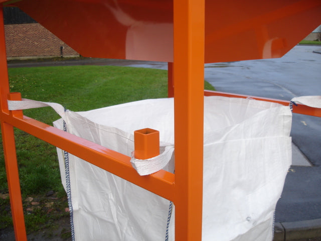 Bulk Bag Hopper With Fork Pockets Invicta Attachments 