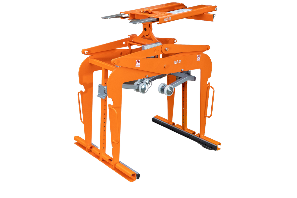 Block Grab With Rubber Pads (Automatic) ISG Invicta Attachments 