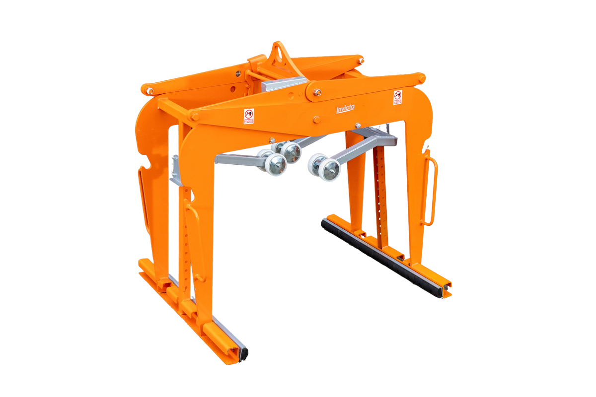 Block Grab With Rubber Pads (Automatic) ISG Invicta Attachments 
