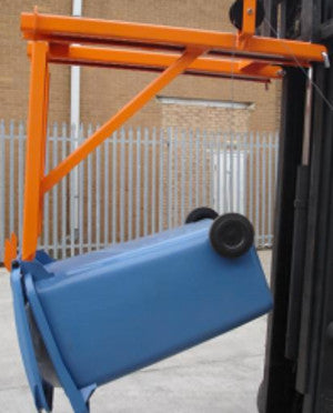 Forklift Wheelie Bin Tipper (Domestic) Invicta Attachments 