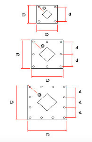 Free Standing Over-Braced Jib Crane- 5m Arm