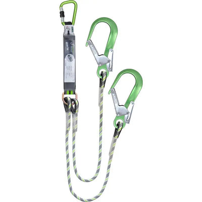 Kratos Shock Absorbing Y Forked Kernmantle Rope Lanyard Kratos 