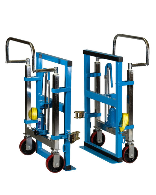1,800kg hydraulic furniture movers with straps and PU wheels