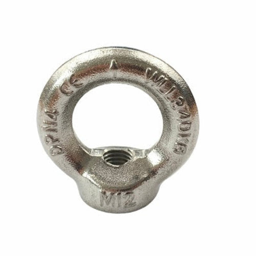 Load Rated Stainless Steel Eye Nut to DIN 582