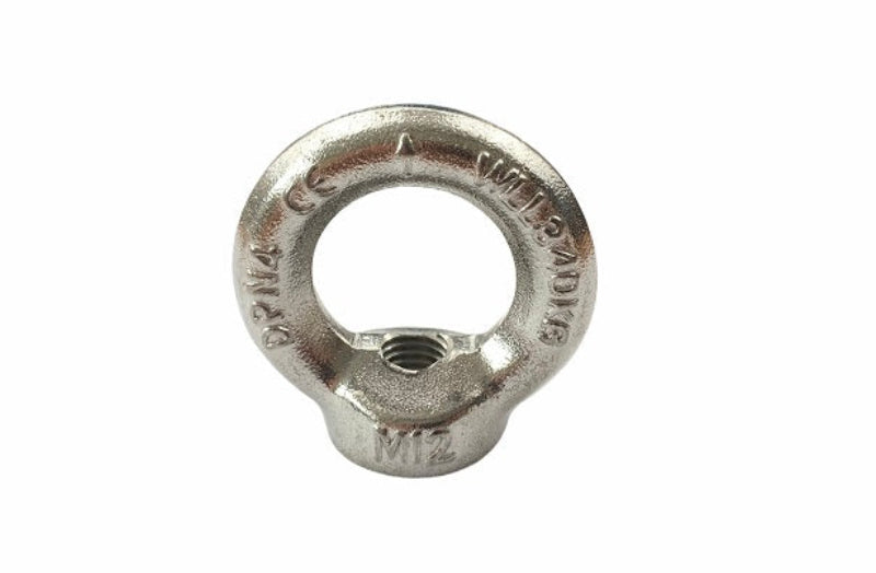 Load Rated Stainless Steel Eye Nut to DIN 582