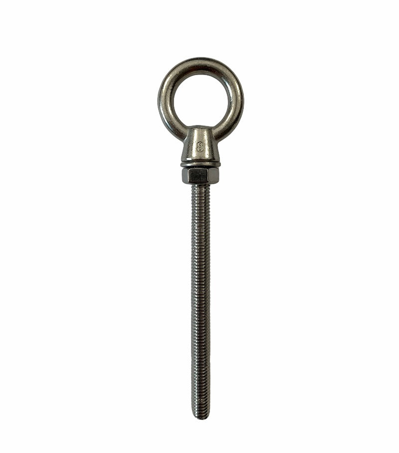 Stainless Steel Long Shank Eye Bolt Stainlok Stainless Steel Products 