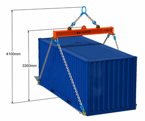 20ft ISO Container Lifting Beam Low Headroom