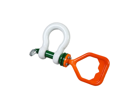 D Handle Rov Green Pin ROV Guided Pin Shackle With D-Handle