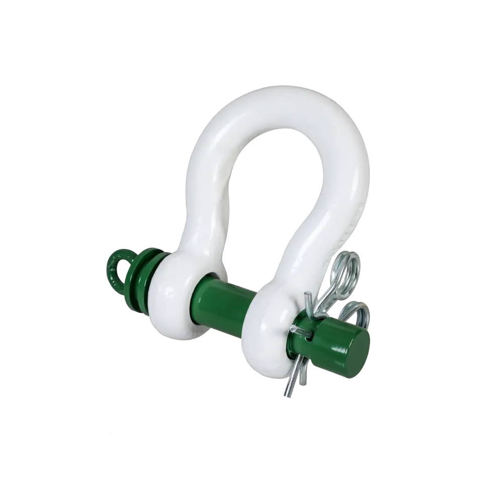 Green Pin ROV Release Polar Shackles With Spring Pins