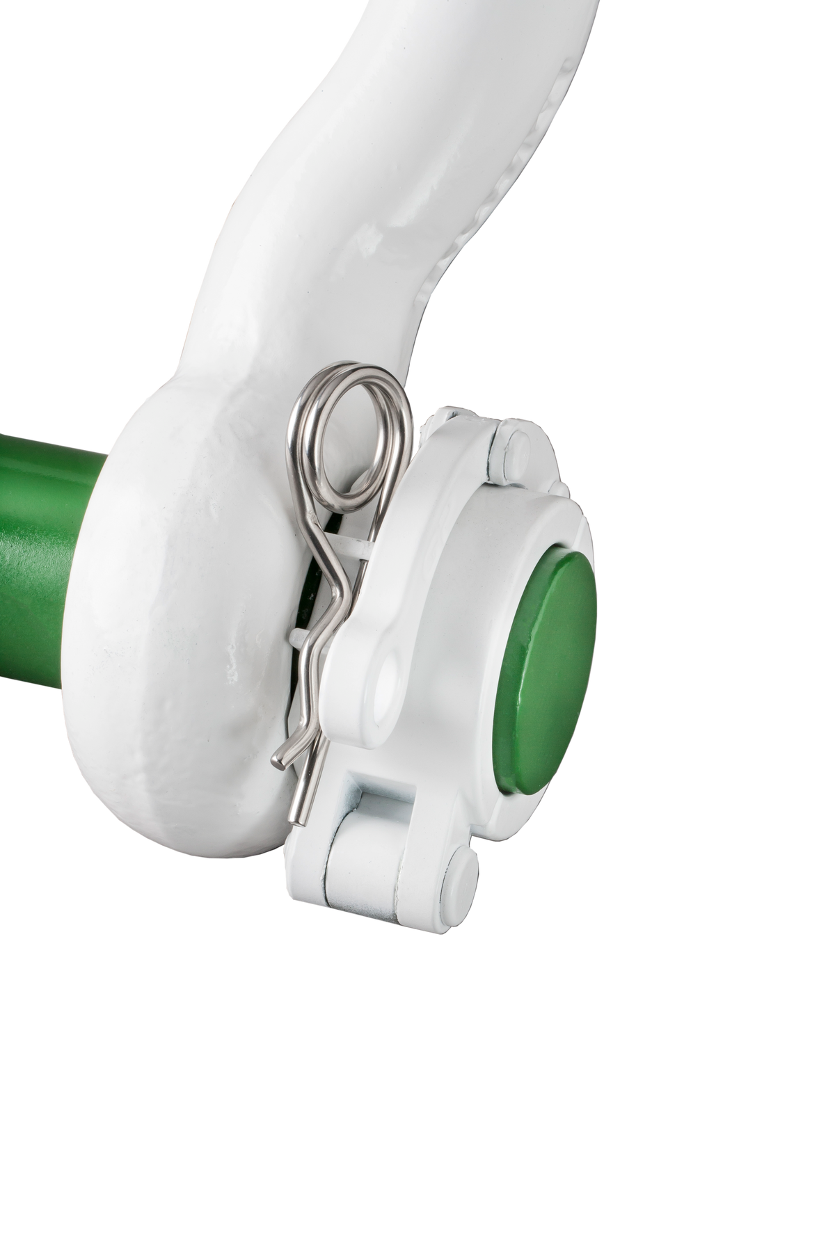 Green Pin ROV Release Polar Shackles With Locking Clamp