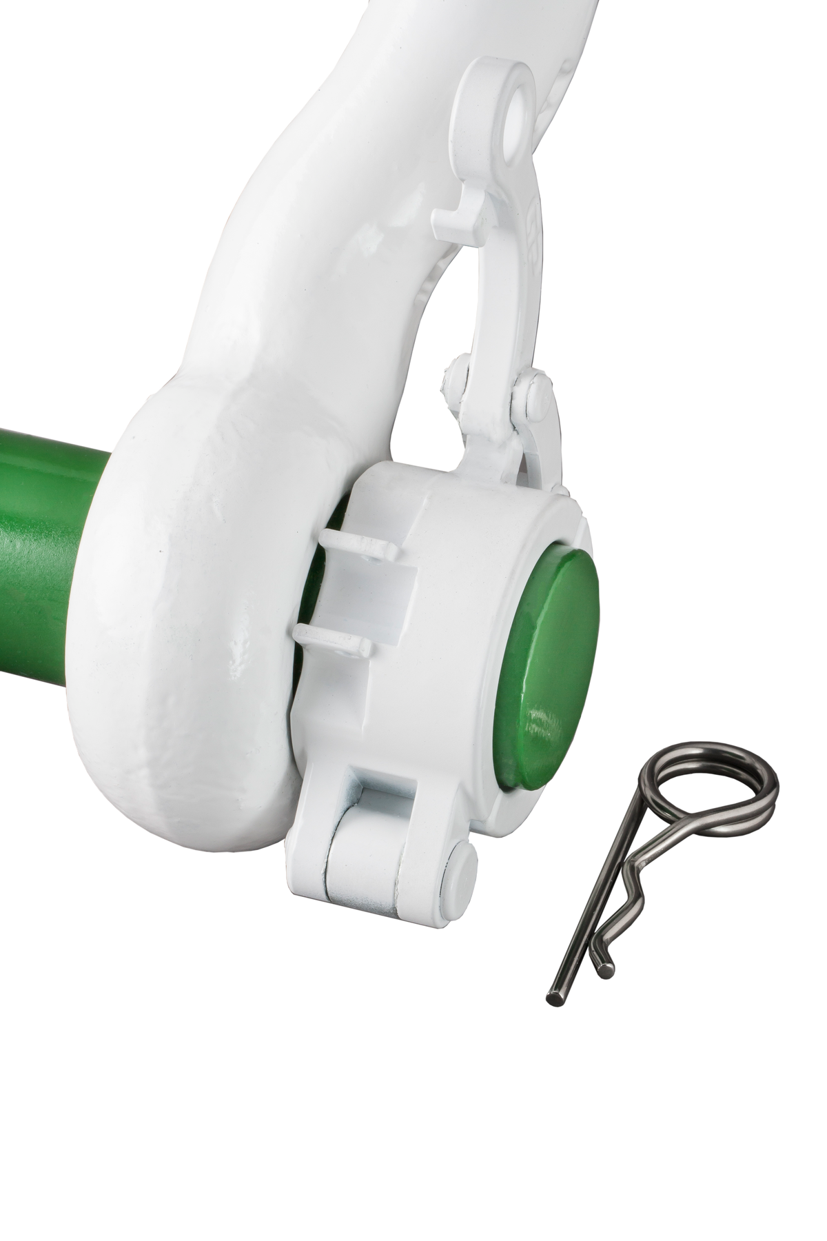 Green Pin ROV Release Polar Shackles With Locking Clamp
