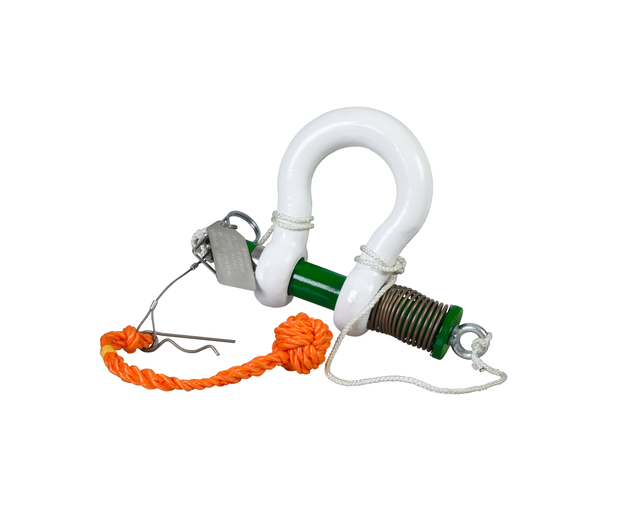 Green Pin ROV Spring Release Polar Shackle