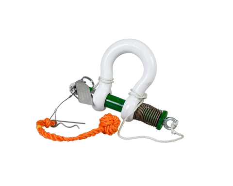 Green Pin ROV Spring Release Polar Shackle