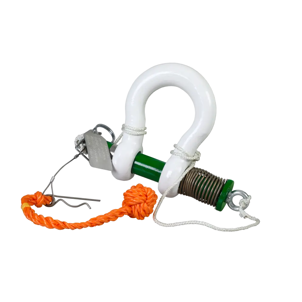 Green Pin ROV Spring Release Polar Shackle