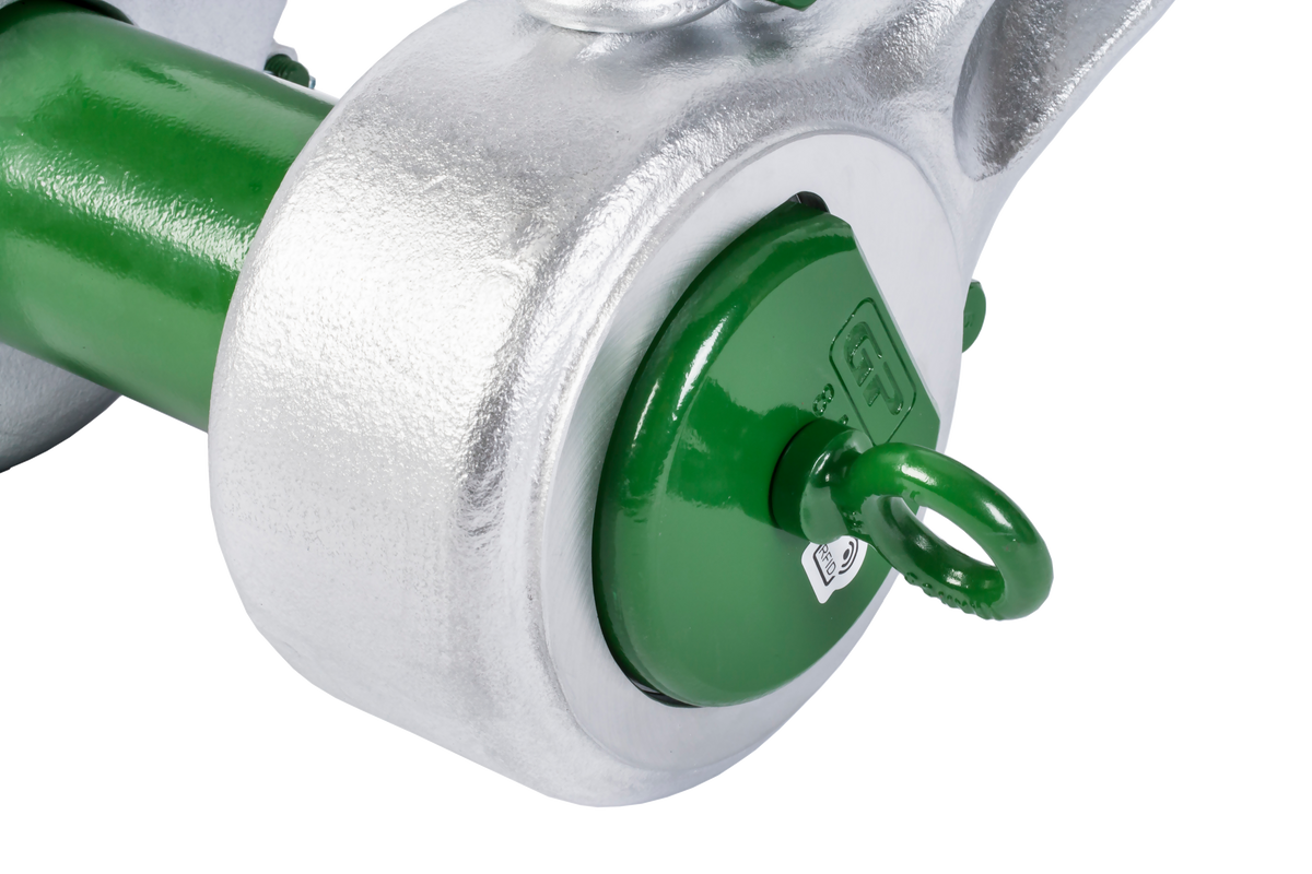 Green Pin Power Sling Shackle with Safety Nut & Bolt Pin