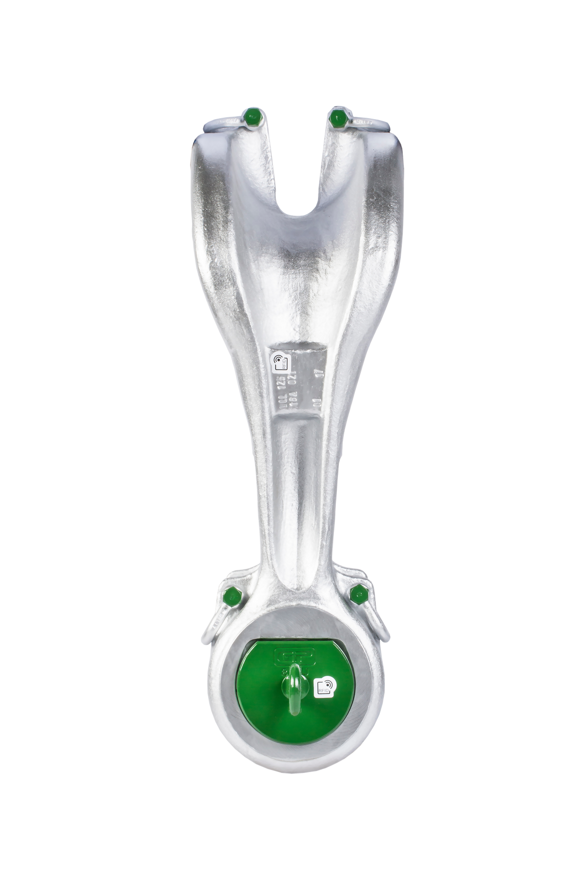 Green Pin Power Sling Shackle with Safety Nut & Bolt Pin