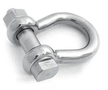 Stainless Steel Bow Shackles With E Type Safety Pin Petersen 