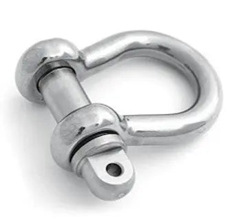 Stainless Steel Bow Shackles With Standard Collar Pin Type A Petersen 