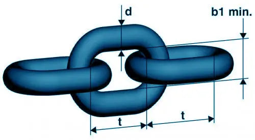 Grade 10 3 Leg 5mm Chain Slings 2 Tonne Kito 