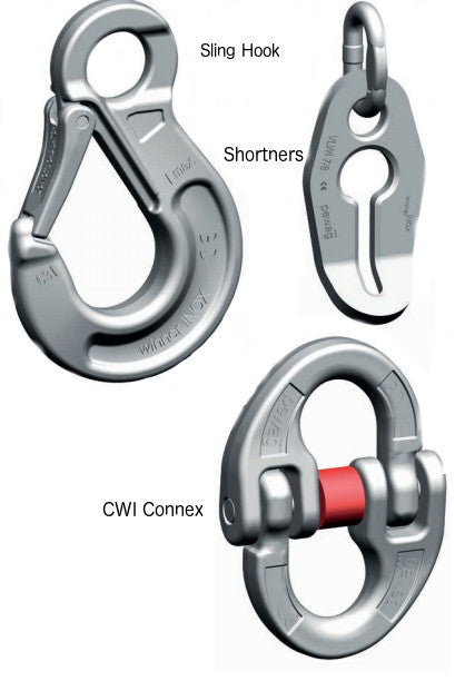 Pewag Grade 6 1 Leg 8mm Stainless Steel Chain Sling 1.60 Tonne