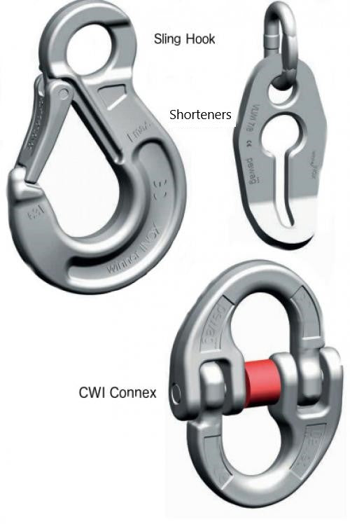 Pewag Grade 6 4 Leg 10mm Stainless Steel Chain Sling 4.25 Tonne