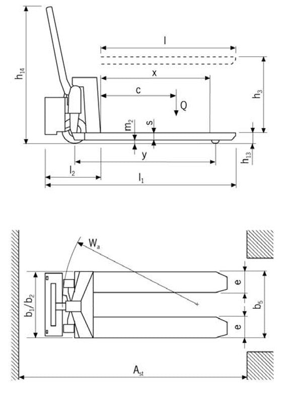 Pfaff High Lift Hand Pallet Truck